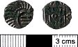 Part of a Middle Saxon coin hoard 12 from NHER 40288  © Norfolk County Council