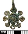 Medieval harness pendant from NHER 1600  © Norfolk County Council