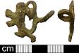 Medieval harness mount from NHER 4193  © Norfolk County Council