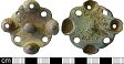 Medieval harness mount from NHER 13561  © Norfolk County Council