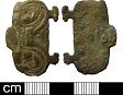 Early Saxon sleeve clasp from NHER 18590  © Norfolk County Council