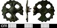 Middle/Late Saxon disc brooch from NHER 20425  © Norfolk County Council