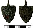 Medieval harness pendant from NHER 25708  © Norfolk County Council