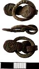 Post-medieval strap fitting from NHER 25708  © Norfolk County Council