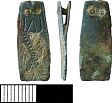 Middle/Late Saxon strap-end from NHER 25773  © Norfolk County Council