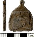 Medieval pendant from NHER 28719  © Norfolk County Council