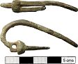 Medieval padlock from NHER 28868  © Norfolk County Council