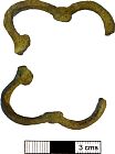 Medieval brooch or harness fitting from NHER 29929  © Norfolk County Council