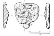 Middle/Late Saxon belt fitting from NHER 30533  © Norfolk County Council