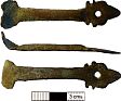 Medieval harness mount from NHER 30937  © Norfolk County Council