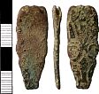 Middle/Late Saxon strap-end from NHER 33431  © Norfolk County Council