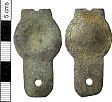 Medieval harness mount from NHER 33431  © Norfolk County Council