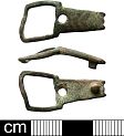 Medieval buckle from NHER 39717  © Norfolk County Council