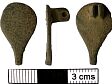 Early/Middle Saxon ansate brooch from NHER 40016  © Norfolk County Council