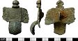 Early Saxon cruciform brooch from NHER 41004  © Norfolk County Council