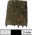 Roman copper alloy comb, possibly a potter's tool, from NHER 42714  © Norfolk County Council