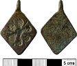 Medieval harness pendant from NHER 40305  © Norfolk County Council