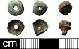 Early/Mid Saxon rivet from NHER 34131  © Norfolk County Council