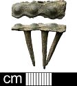 Roman nail from NHER 34131  © Norfolk County Council