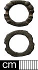 Medieval annular brooch from NHER 3907  © Norfolk County Council