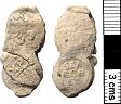 Post Medieval cloth seal from NHER 1021  © Norfolk County Council