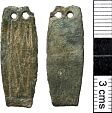 Late Saxon strap end from NHER 3257  © Norfolk County Council