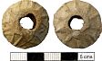 Medieval spindle whorl from NHER 28370  © Norfolk County Council