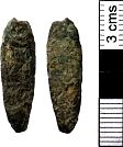 Mid to Late Saxon strap end from NHER 28370  © Norfolk County Council