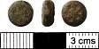 Late Saxon weight from NHER 28370  © Norfolk County Council