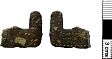 Early Saxon girdle hanger from NHER 17388  © Norfolk County Council