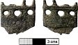 Late Saxon strap end from NHER 41077  © Norfolk County Council
