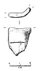 Drawing of Bronze Age Socketed Axehead from NHER22972  © Norfolk County Council