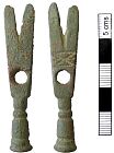 Late post medieval pipe cleaner from NHER 22972  © Norfolk County Council