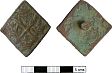 Medieval harness mount from NHER 31478  © Norfolk County Council