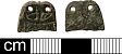 Mid to Late Saxon strap end from NHER 25271  © Norfolk County Council