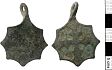 Medieval harness pendant from NHER 17628  © Norfolk County Council