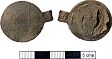 Post Medieval from cloth seal from NHER 25706  © Norfolk County Council