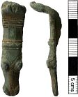 Early Saxon crucifrom brooch from NHER 25861  © Norfolk County Council