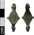 Romano-British plate brooch from NHER 1021  © Norfolk County Council