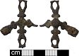 Medieval harness mount from NHER 30181  © Norfolk County Council