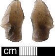 Meseolithic projectile point 1 from NHER 31130  © Norfolk County Council