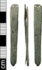 Medieval strap end from NHER 31402  © Norfolk County Council