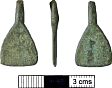 Middle Saxon stylus from NHER 3257  © Norfolk County Council