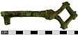 Medieval key(locking) from NHER 49078  © Norfolk County Council