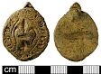 Medieval seal matrix from NHER 30018  © Norfolk County Council