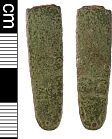 Middle Saxon strap end from NHER 39293  © Norfolk County Council