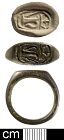 Medieval fnger ring from NER 39293  © Norfolk County Council