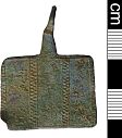 Medieval harness pendant from NHER 40488  © Norfolk County Council