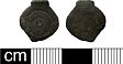 Romano British strap fitting from NHER 30397  © Norfolk County Council