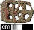Late Saxon strap end from NHER 30883  © Norfolk County Council